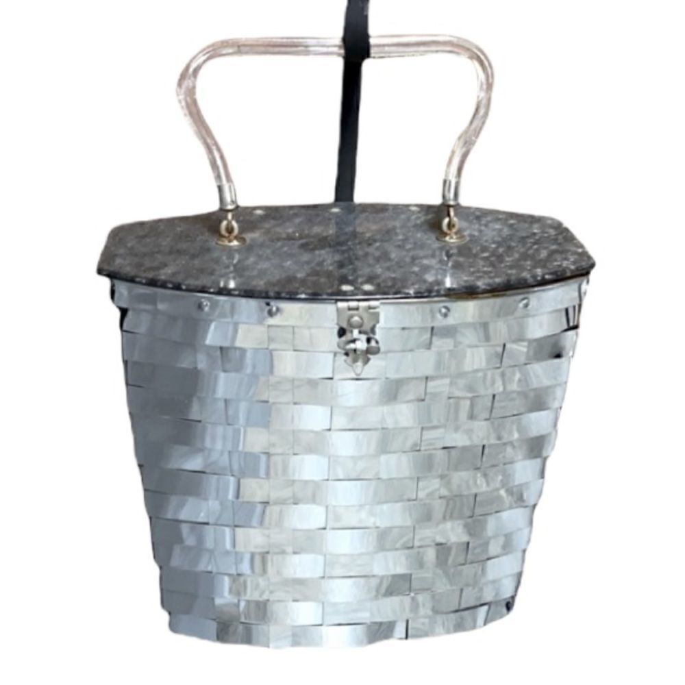 Dorset Rex Fifth Avenue Vintage Woven Metal Bag